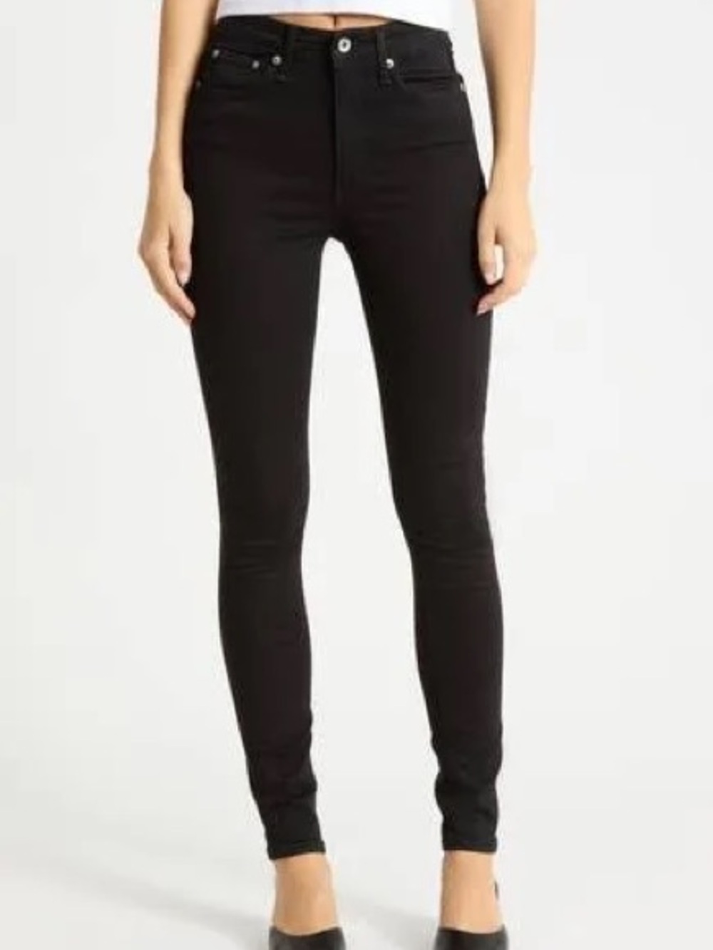 Women’s Black Nina Rag & Bone Skinny Jeans Size 27